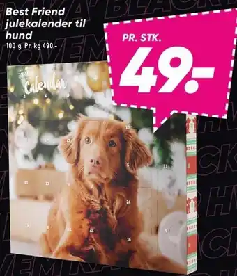 Bilka Best friend julekalender til hund tilbud