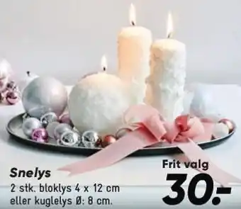 Bilka Snelys tilbud