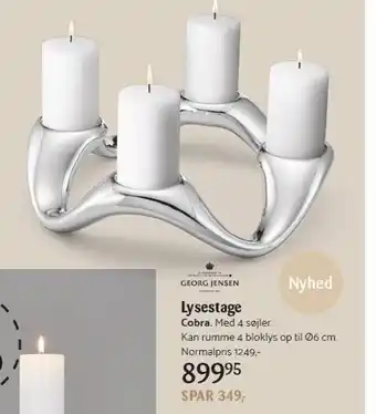 Kop & Kande Lysestage tilbud