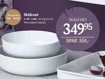 Kop & Kande Skålesæt tilbud