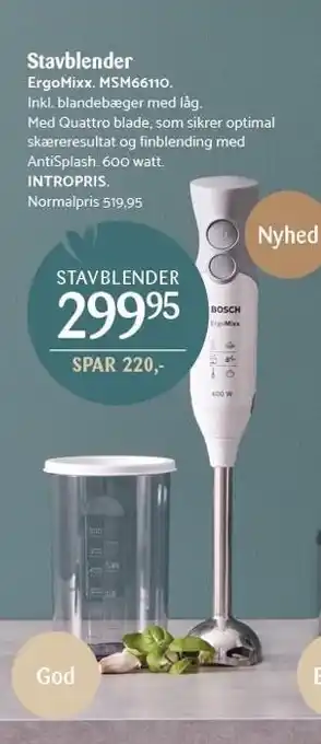 Kop & Kande Stavblender ergimixx tilbud