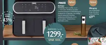 Kop & Kande Airfryer og oliespray tilbud