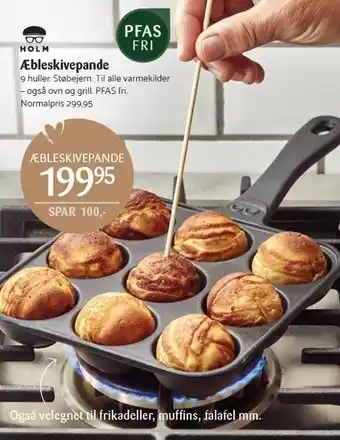 Kop & Kande Æbleskivepande tilbud