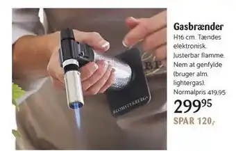 Gasbrænder