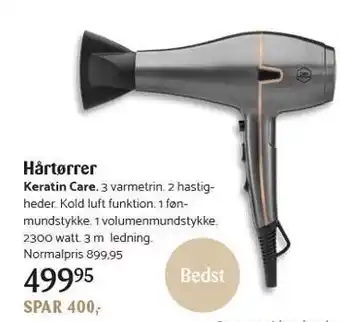 Kop & Kande Hårtørrer tilbud