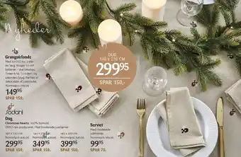 Kop & Kande Granguirlande, dug eller serviet tilbud