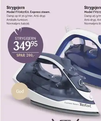 Kop & Kande Strygejern tilbud