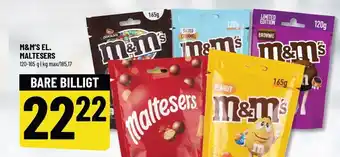 Løvbjerg M&m's el. maltesers tilbud