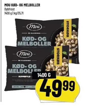 Løvbjerg Mou kød- og melboller tilbud