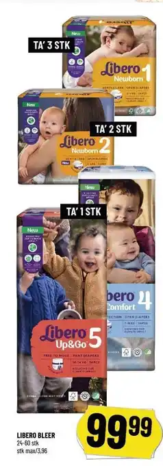 Løvbjerg Libero bleer tilbud