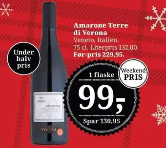 Dagli'Brugsen Amarone terre di verona tilbud