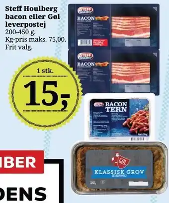 Dagli'Brugsen Steff houlberg bacon eller gøl leverpostej tilbud
