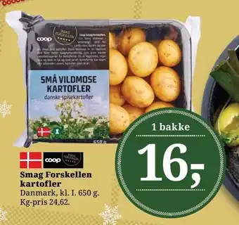 Dagli'Brugsen Smag forskellen kartofler tilbud