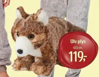 Føtex Ulv plys tilbud