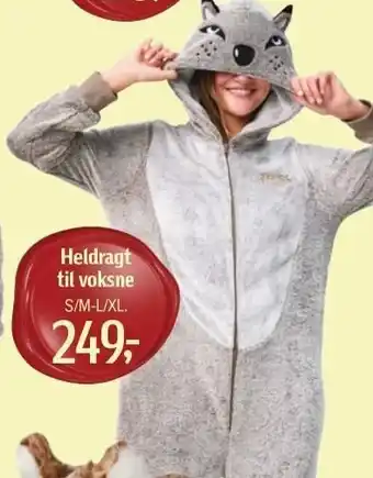 Føtex Heldragt til voksne tilbud