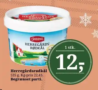 Herregårdsrødkål