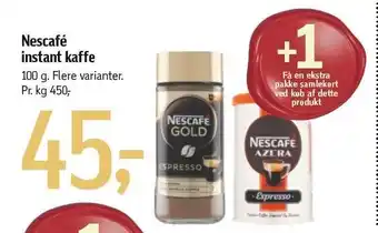 Føtex Nescafé instant kaffe tilbud