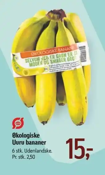 Føtex Økologiske uuru bananer tilbud