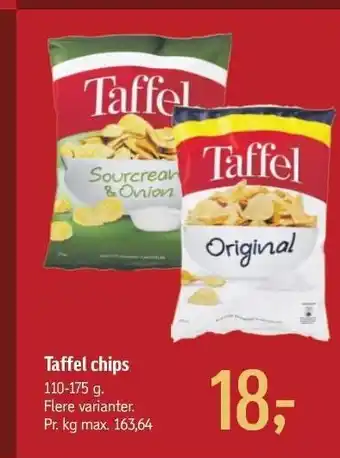 Føtex Taffel chips tilbud