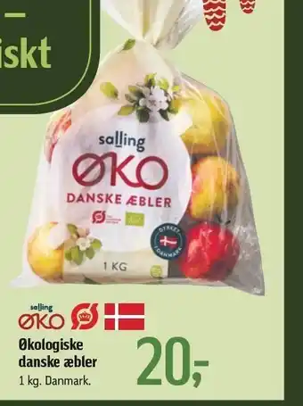 Føtex Økologiske danske æbler tilbud