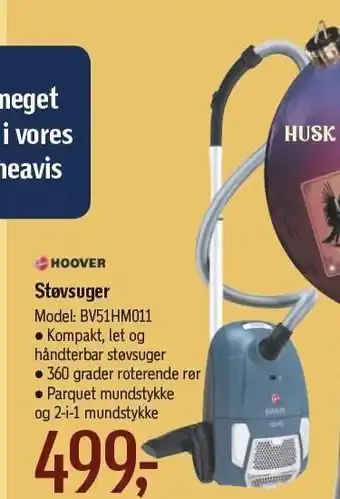 Føtex Hoover støvsuger tilbud