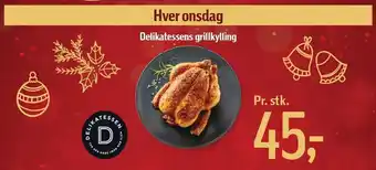 Føtex Delikatessens grillkylling tilbud