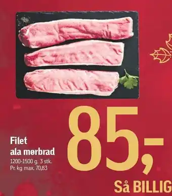 Filet ala mørbrad