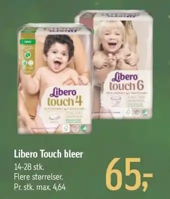 Føtex Libero touch bleer tilbud