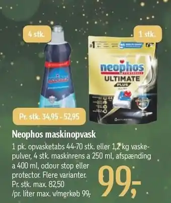 Føtex Neophos maskinopvask tilbud