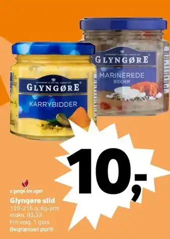 Kvickly Glyngøre sild tilbud