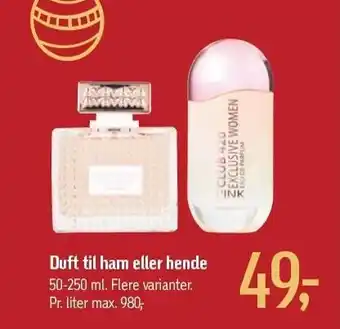 Føtex Duft til ham eller hende tilbud
