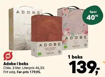 Kvickly Adobe i boks tilbud