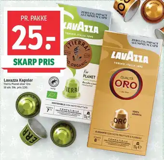 SPAR Lavazza kapsler tilbud