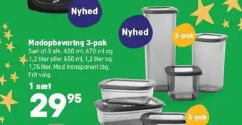 Madopbevaring 3-pak