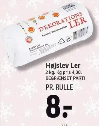 Højslev ler 2 kg