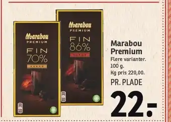 SPAR Marabou premium tilbud