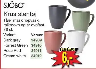 Harald Nyborg Krus stentøj tilbud