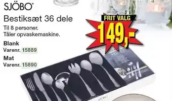 Harald Nyborg Bestiksæt 36 dele tilbud