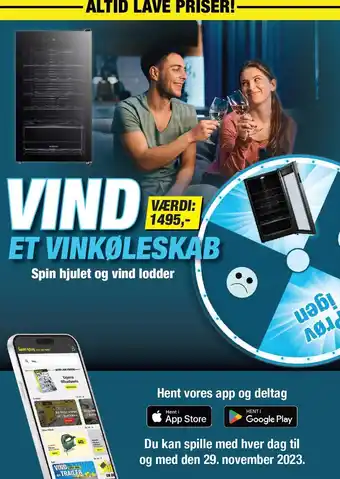 Harald Nyborg Vind et vinkøleskab tilbud