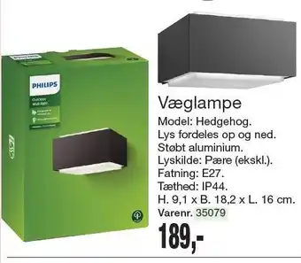 Harald Nyborg Væglampe tilbud