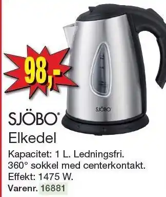 Harald Nyborg Elkedel tilbud