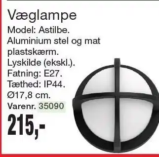 Harald Nyborg Væglampe tilbud