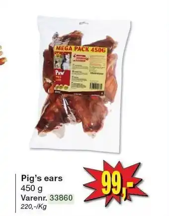 Harald Nyborg Pig's ears tilbud