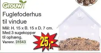 Harald Nyborg Fuglefoderhus til vindue tilbud