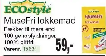 Harald Nyborg Musefri lokkemad tilbud