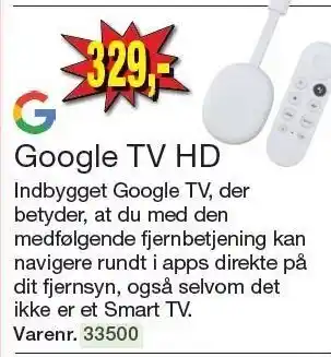 Google tv hd
