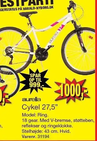 Harald Nyborg Cykel 27,5´´ tilbud