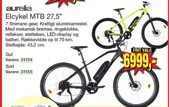 Harald Nyborg Elcykel mtb 27,5'' tilbud
