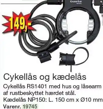 Cykellås og kædelås