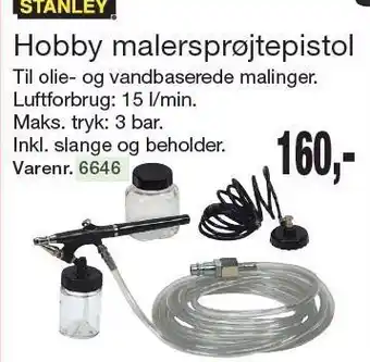 Harald Nyborg Hobby malersprøjtepistol tilbud